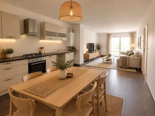 Appartement 2 pièces 57 m²