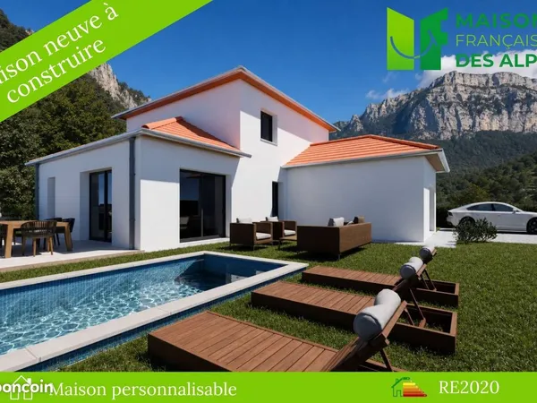 Projet de construction d'une maison 115 m² avec terrain à MEYLAN (38)
