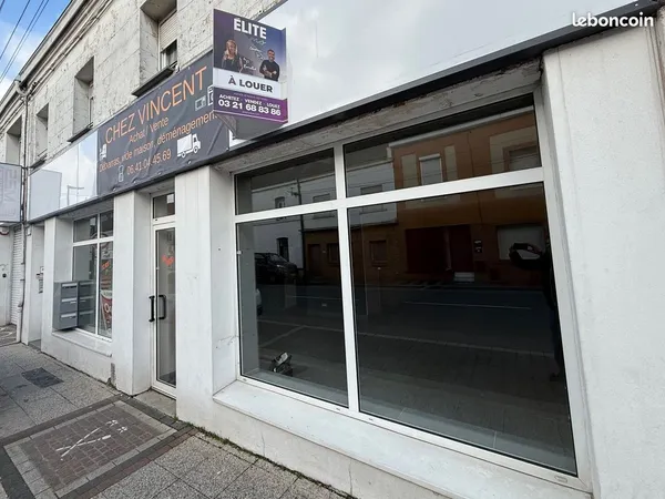 Local commercial 100 m² Noeux-les-Mines