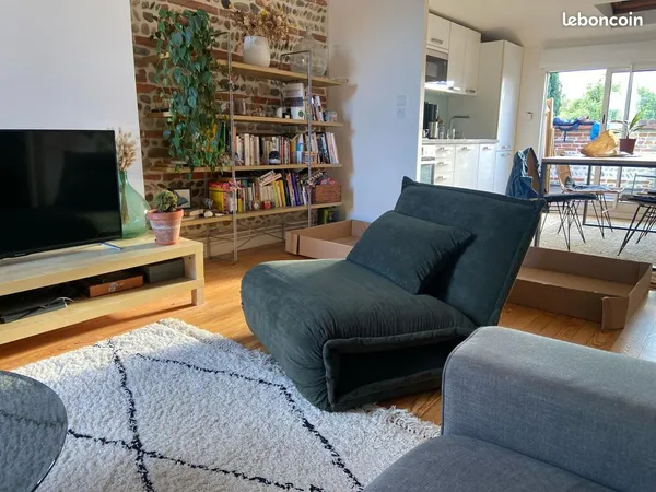 T3 62 m² - LE BUSCA - DERNIER ÉTAGE - TERRASSE TROPÉZIENNE & JARDIN