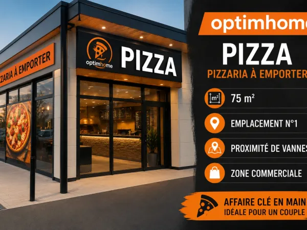 Fonds de commerce 2 pièces 75 m²