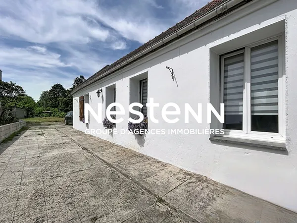 Plain pied 105m², 2 chambres, Jardin - Centre ville - Rare sur le marché