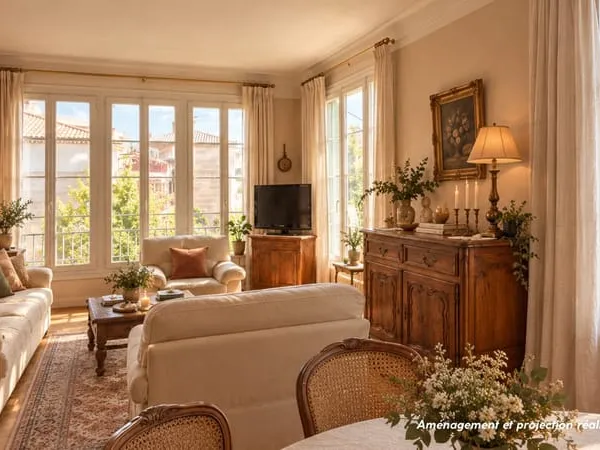 Appartement familial de 139m2 face au parc Jourdan Aix-en