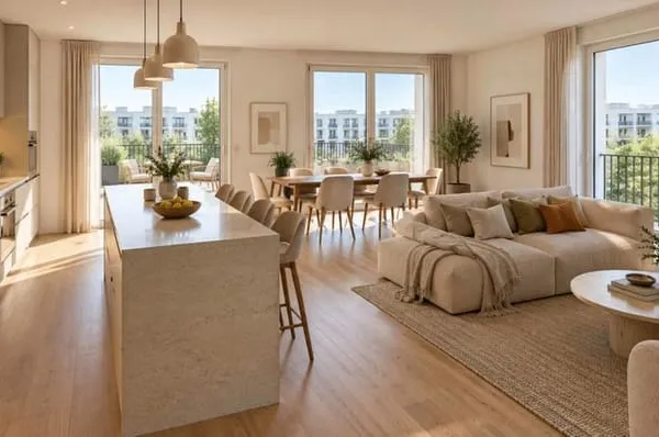 EXCEPTION  5 PIÈCES  MÉTRO 5 À 3 MIN À PIED  BELLE TERRASSE D'ENVIRON 14 M² EXPOSÉE SUD