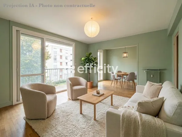 Appartement 4 pièces 75 m²