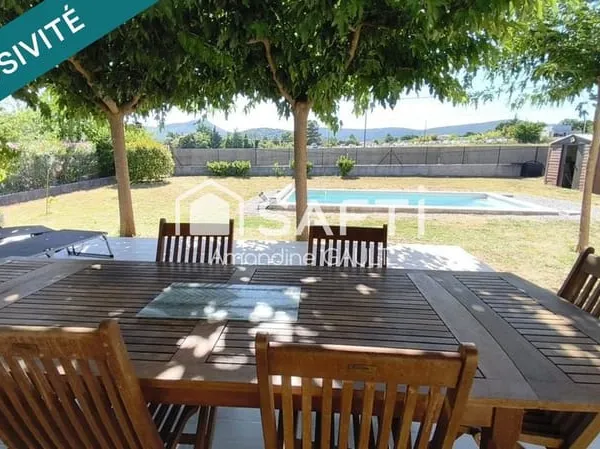 5 chambres, piscine, plain-pied, sans travaux