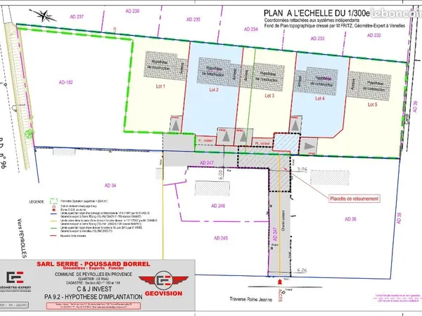 Terrain 387 m² Peyrolles En Provence