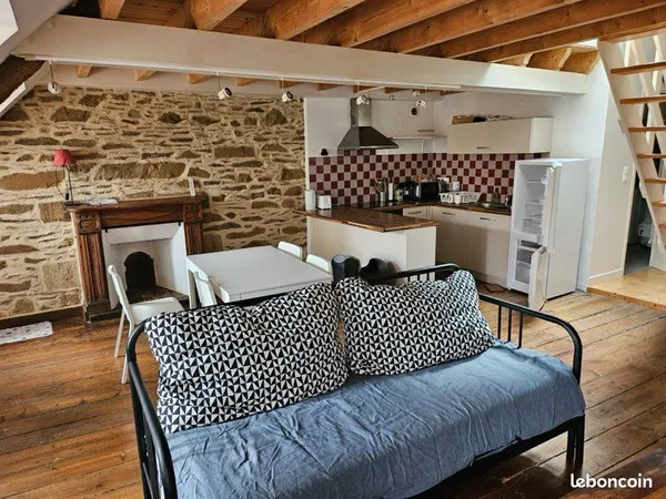 Meublé en duplex centre ville Tréguier