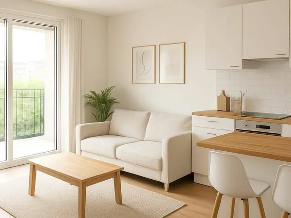 Appartement 2 pièces 45 m²