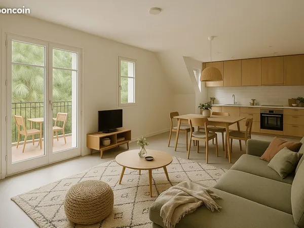 Duplex 5 pièces 105 m²