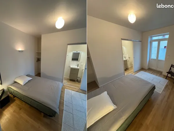 Chambre 14m2 sdb wc privatif