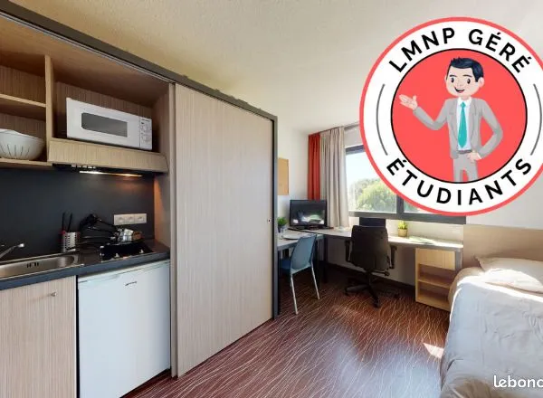 Studio 1 pièce 19 m²