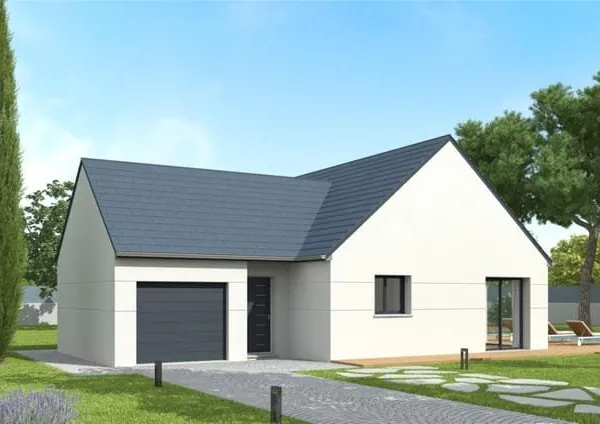 Maison plain pied 95 m2 + garage