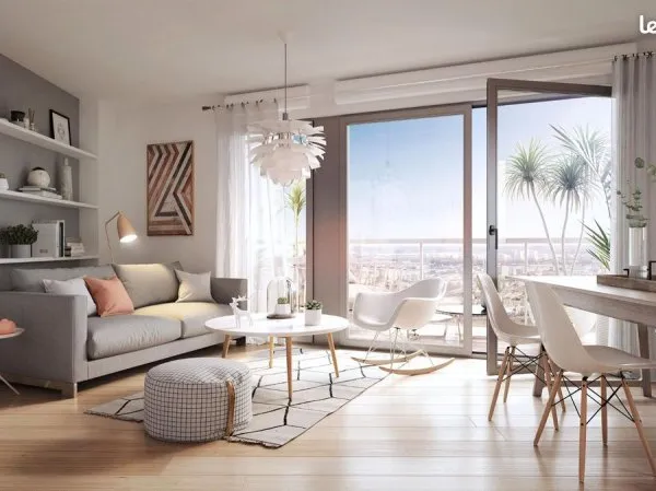 Appartement 3 pièces 58 m²