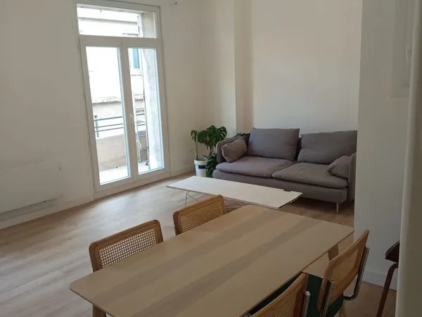 T3 meublé refait à neuf - 67 m² + balcon