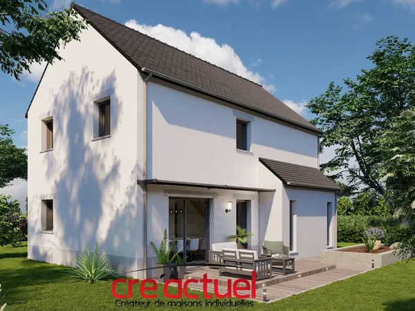 Terrain + maison 112 m²