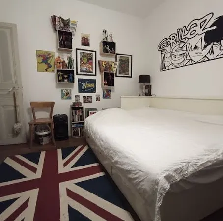Chambre 1 pièce 11 m²