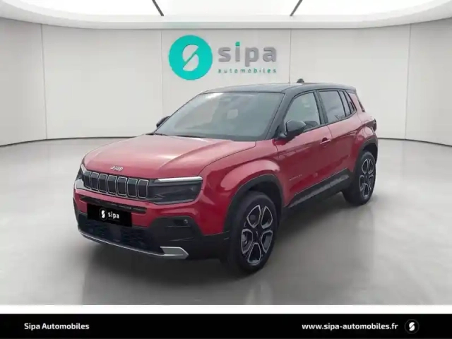 Jeep Avenger 1.2 turbo t3 110 ch e-hybrid bvr6
