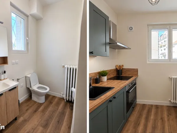 Appartement 2 pièces 34m2 RDC