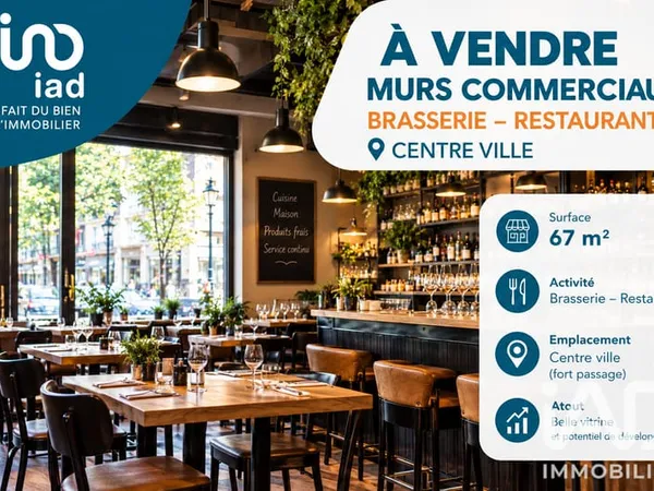 Vente Boutique/Local commercial 67 m²
