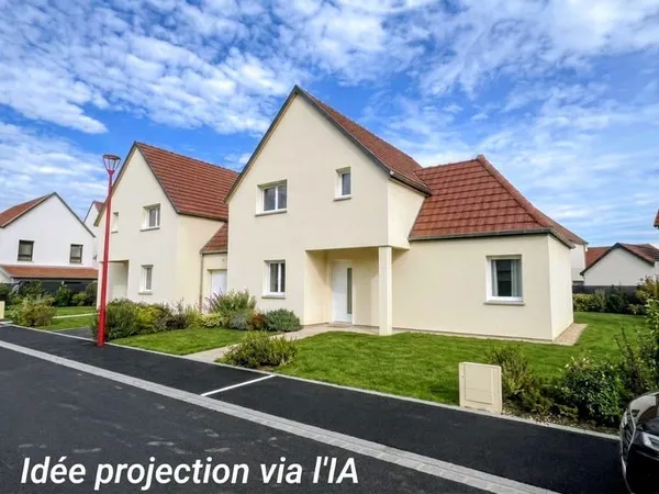 Maison neuve de 130 m² à Nordhouse