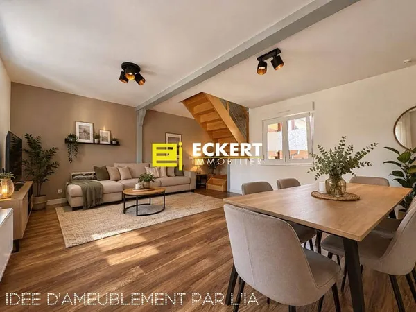 Duplex 4 pièces 80 m²