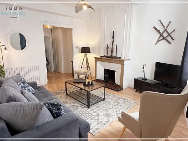 Appartement T2 meublé et refait à neuf bourg en bresse centr