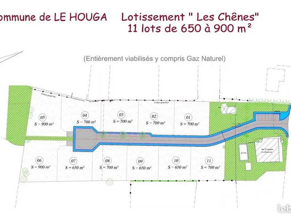 Le HOUGA- Terrains Viabilisés- A découvrir