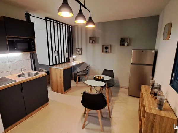 Magnifique T1 avec coin nuit séparé - 26 m² - Entièrement rénové et meublé