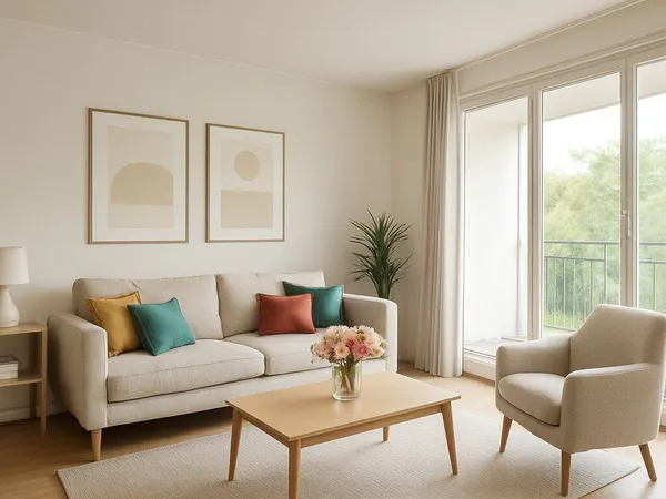 Appartement 3 pièces 59 m²