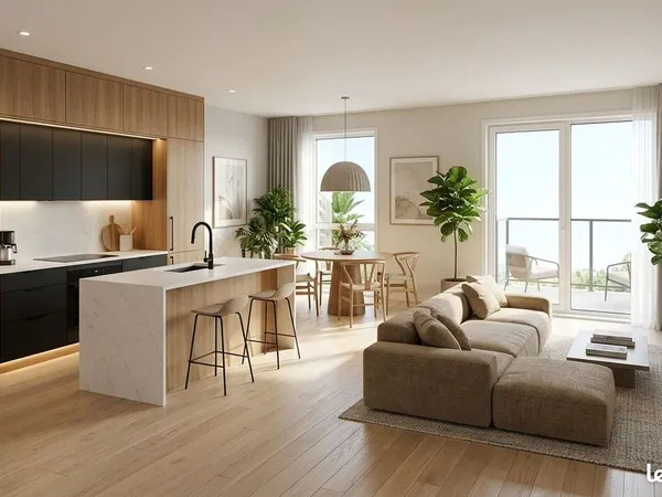 Appartement 3 pièces 58 m²