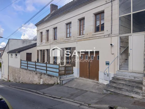 belle maison au centre de montataire avec beaucoup de potentiel avec un beau rapport qualité prix av
