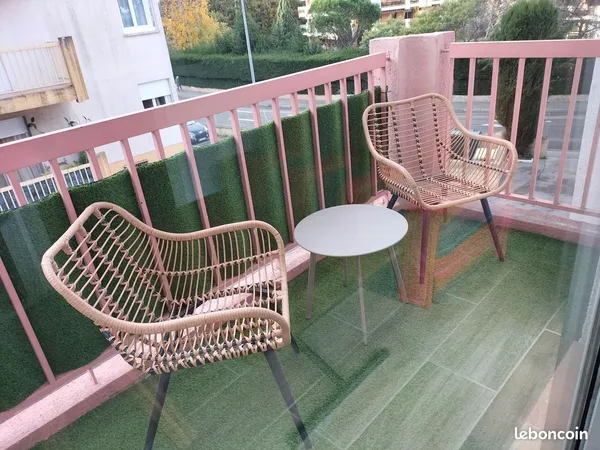 Charmant studio de 24m² avec balcon et parking dans résidence calme