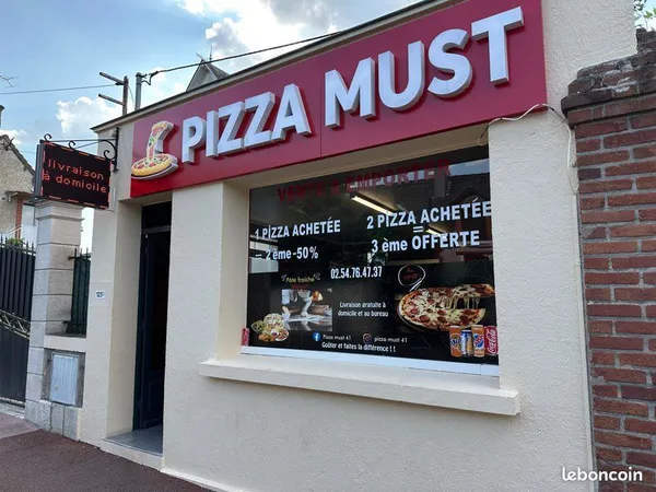 à vendre - fonds de commerce pizzeria à romorantin