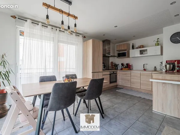 Appartement 3 pièces 63 m²