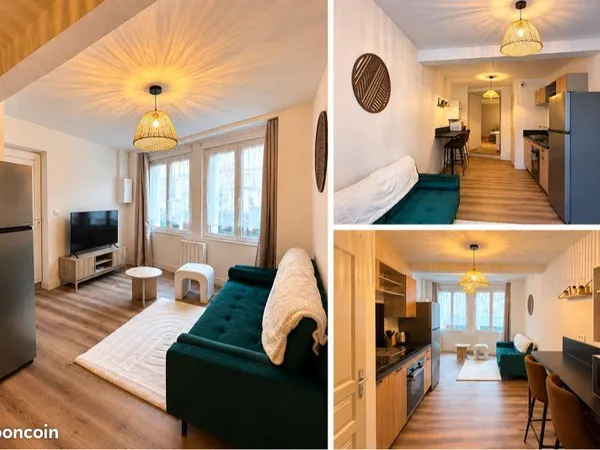 Appartement T2 rénové à neuf