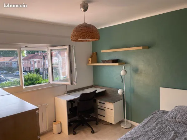 Chambre meublée pour étudiant