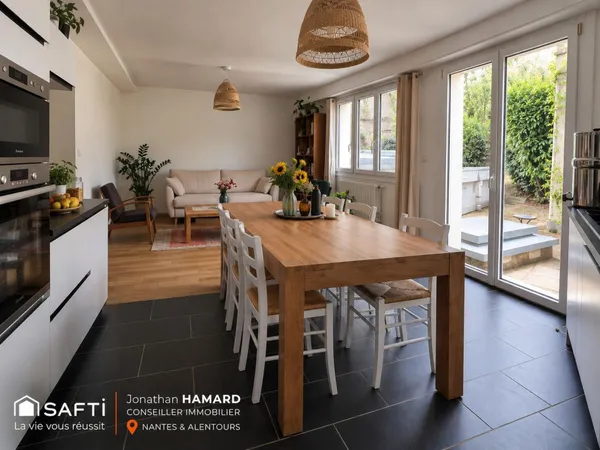 Nantes - Zola | Le confort d'un appartement clé en main, entre terrasse et jardin arboré