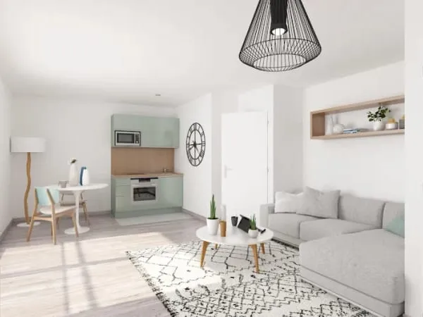 Appartement 1 pièce 41 m²