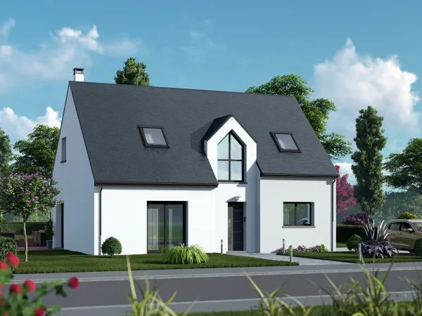 Terrain + maison 123 m²