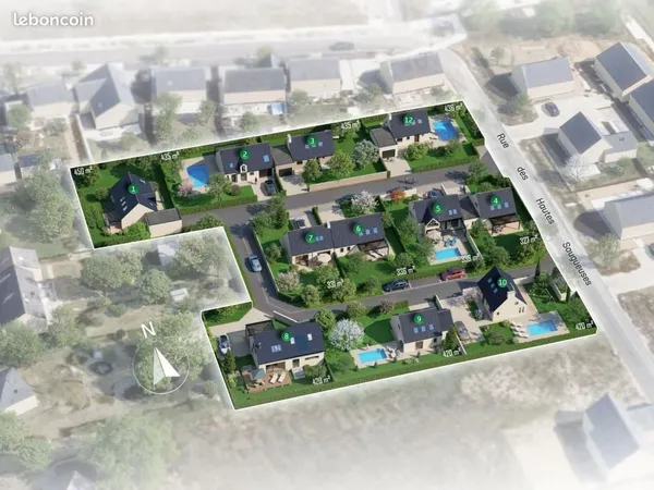 Terrain 436 m² Notre Dame D Oe
