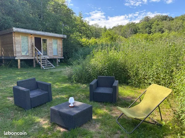 Tiny House au bord d'un étang