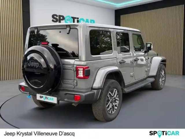 Jeep Wrangler unlimited 2.0 t 380ch 4xe overland command-trac my23 — photo 20