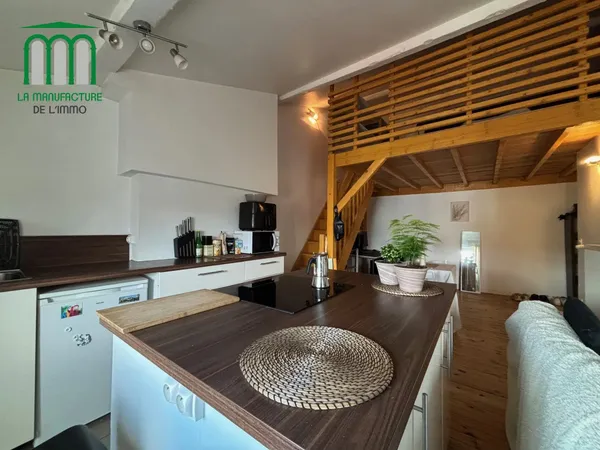 APPARTEMENT T1 BIS MEUBLE SAINT-ETIENNE RUE DE LA REPUBLIQUE - QUARTIER CENTRE-VILLE
