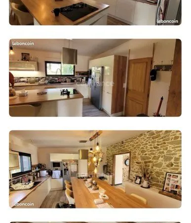 Maison Rénover 123 m2 pierre bois