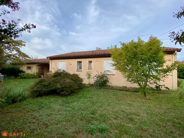 maison avec double garage