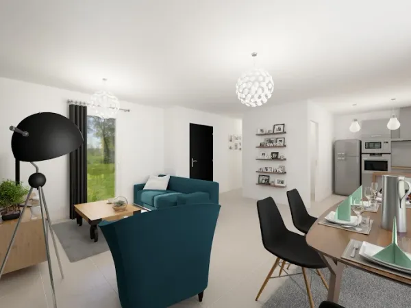 Maison neuve 4 pièces 76 m²