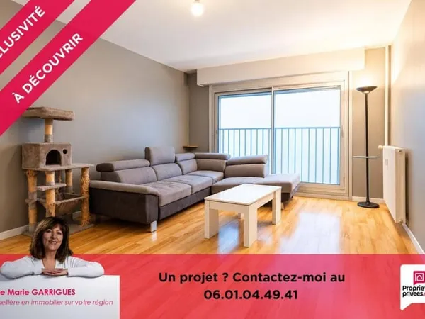 Appartement 3 pièces 66 m²
