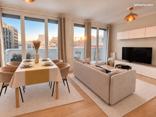 Appartement lumineux avec balcon - Paris 13e