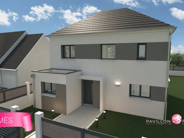 Terrain + maison 138 m²